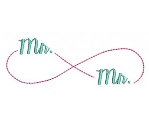 Stickdatei - Unendlichkeitszeichen